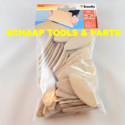 Houtverbindingsplaat lamellen Type 20 maat 65 x 23 x 4 mm per 50 verpakt | 029-120